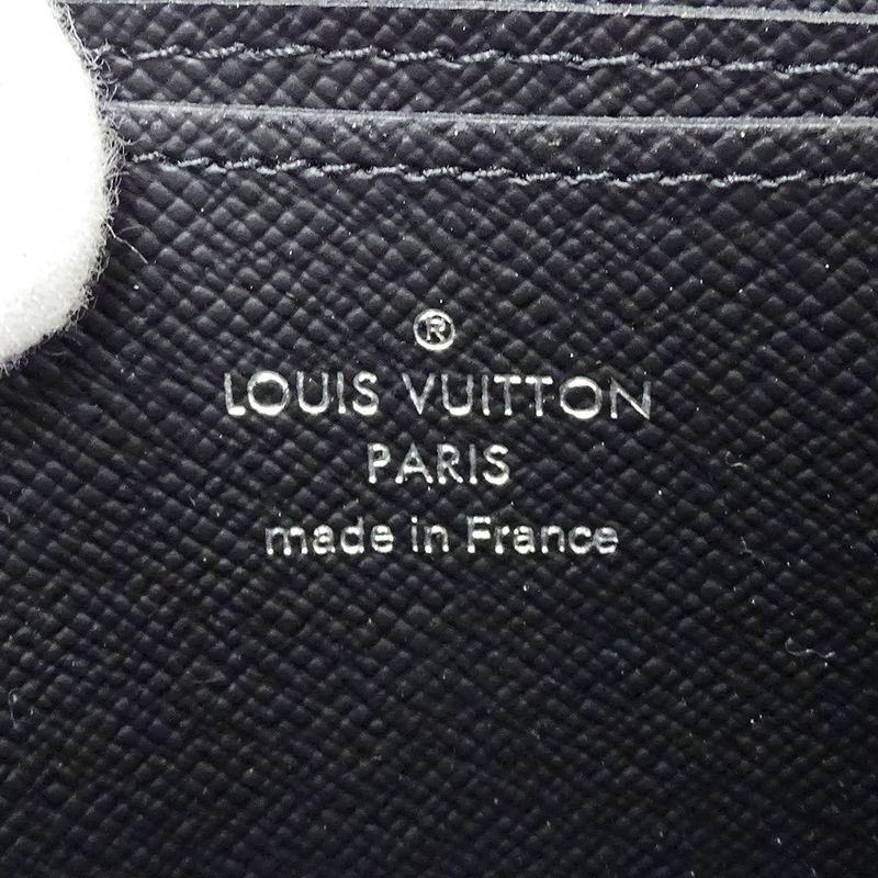 Louis Vuitton Wallet Taiga Coin Case Zippy Purse Ardoise