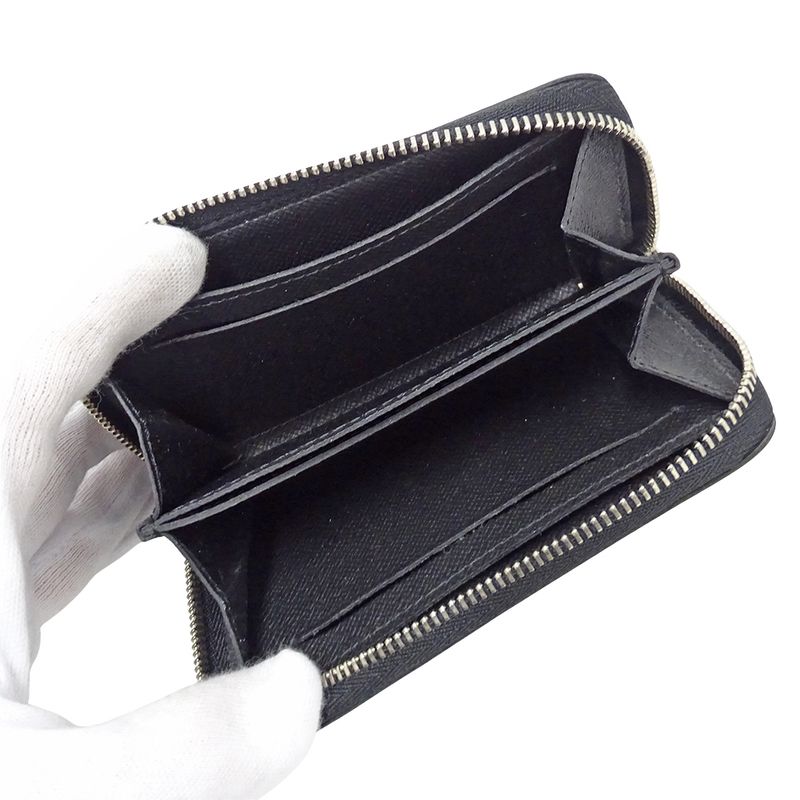 Louis Vuitton Wallet Taiga Coin Case Zippy Purse Ardoise