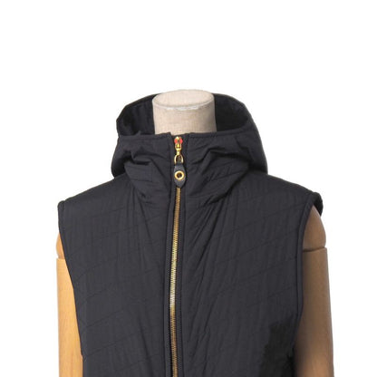 Louis Vuitton Vest 38 Weasel Long Gilet Hooded Zip Up Fur Hoodie
