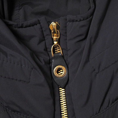 Louis Vuitton Vest 38 Weasel Long Gilet Hooded Zip Up Fur Hoodie