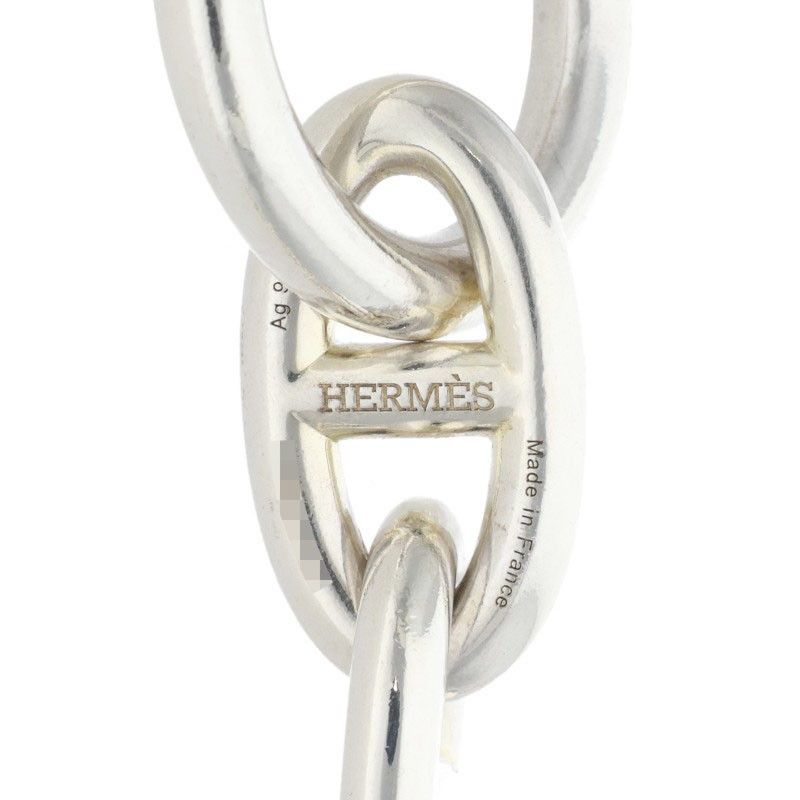 Hermes Chaine D'ancre GM Silver Bracelet