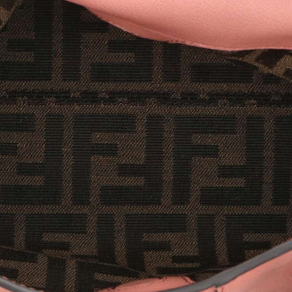 Fendi Spice Mall Leather 2-Way Handbag