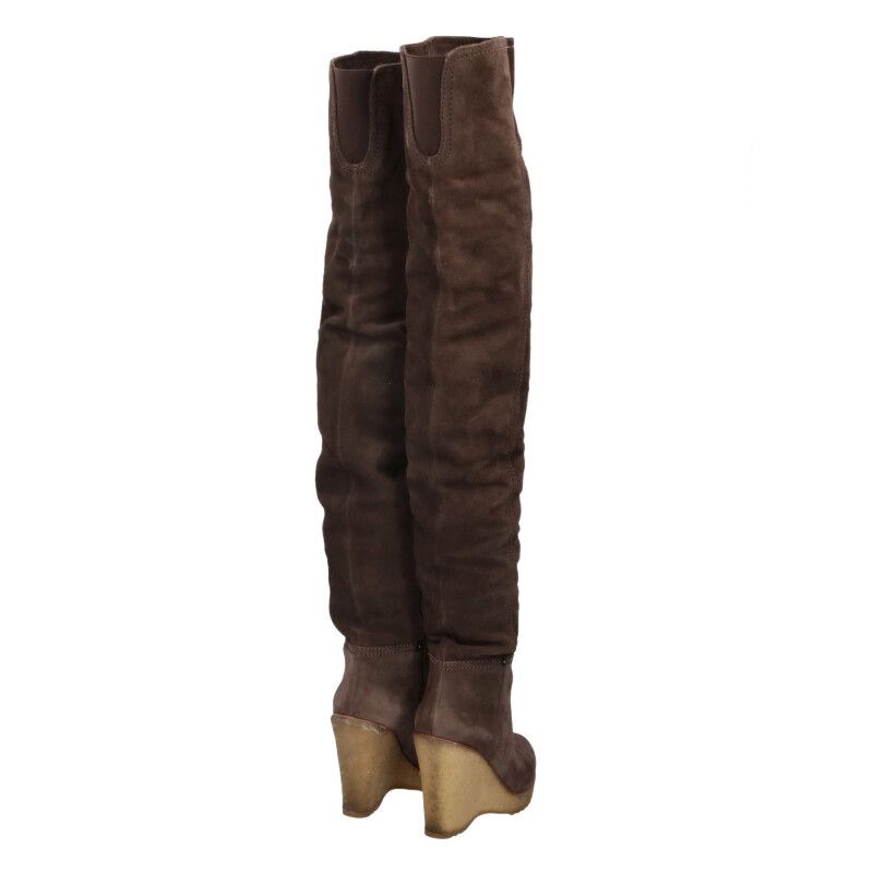 Prada Suede Edge Sole Knee Hives 36