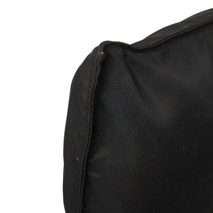 Prada Black Nylon Leather Shoulder Bag