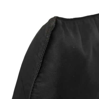 Prada Black Nylon Leather Shoulder Bag