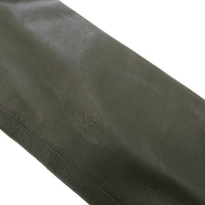 Loewe Leather Jacket Khaki 48