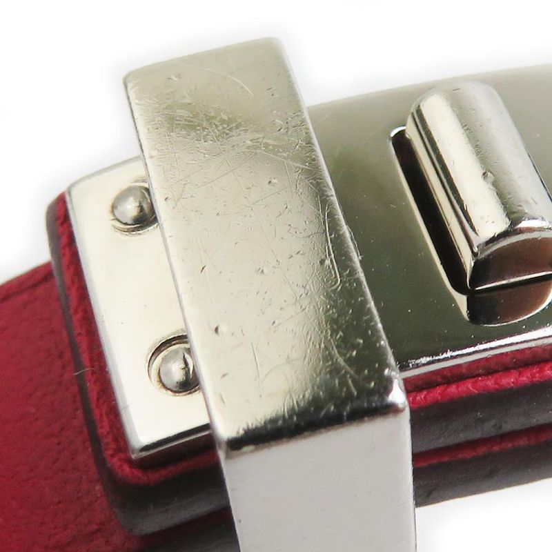 Hermes Bracelet Mini Dog Magenta