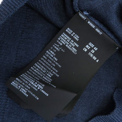 Prada Top Wool Blue