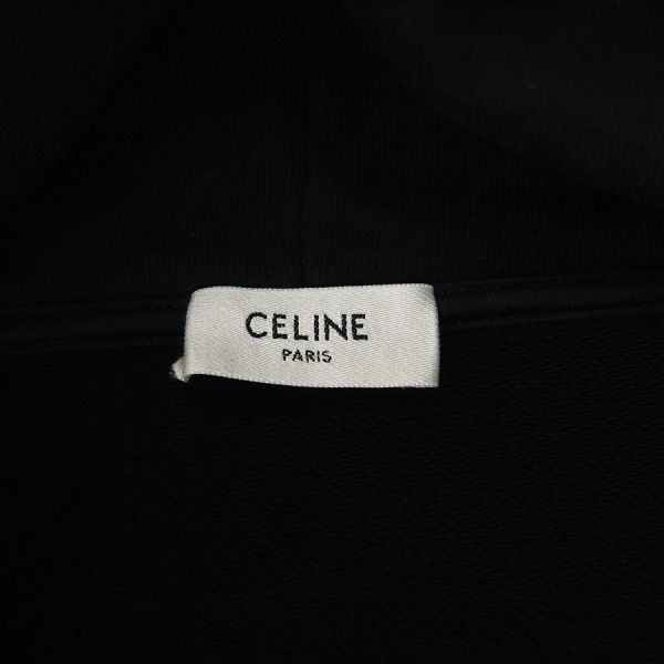 Celine Hoodie Cotton Black