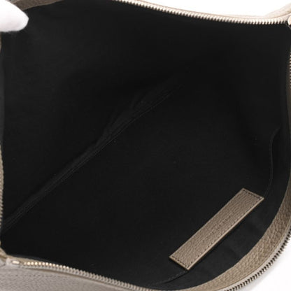 Balenciaga Clutch Leather Greige