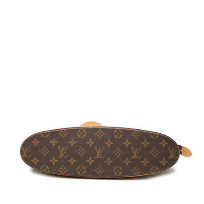 Louis Vuitton Monogram Babylon Brown Leather Tote