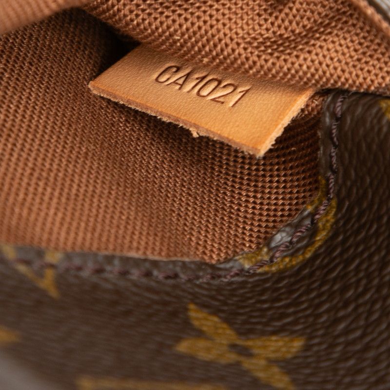 Louis Vuitton Monogram Pochette Gange Belt Bag Brown