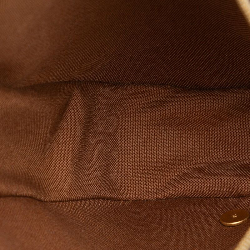 Louis Vuitton Monogram Pochette Gange Belt Bag Brown