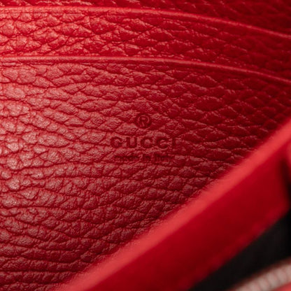Gucci Dionysus Chain Wallet Shoulder Bag Red Leather