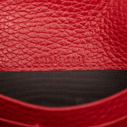 Gucci Dionysus Chain Wallet Shoulder Bag Red Leather