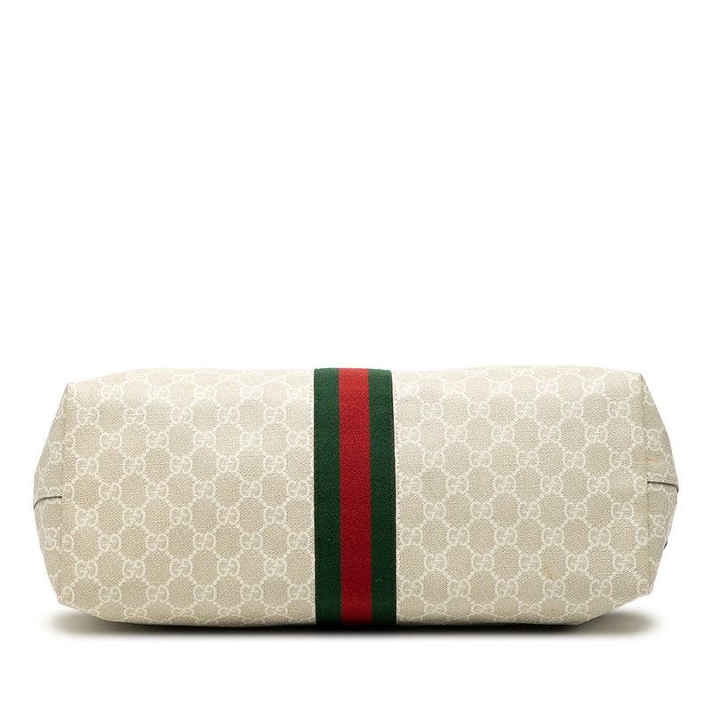 Gucci Ophidia GG Supreme Beige Multicolor Leather Tote