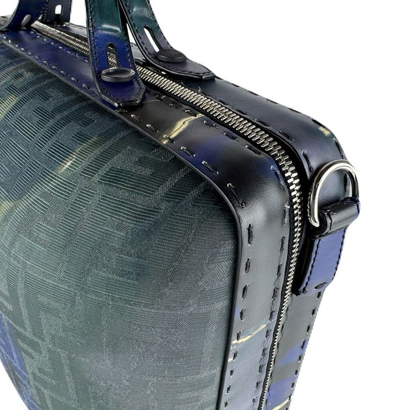 Fendi Shoulder Bag Shoes Blue X Green