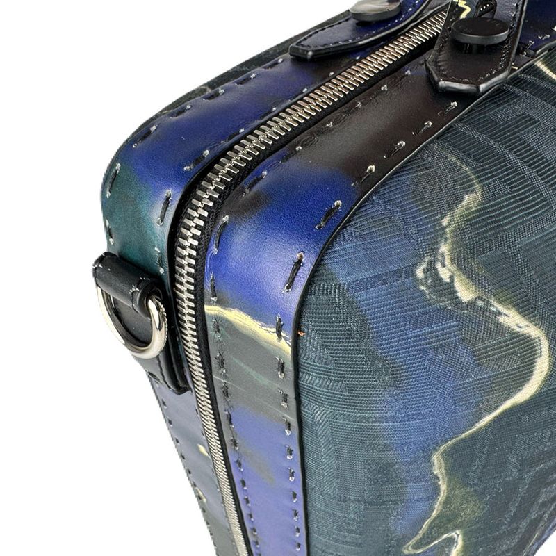 Fendi Shoulder Bag Shoes Blue X Green