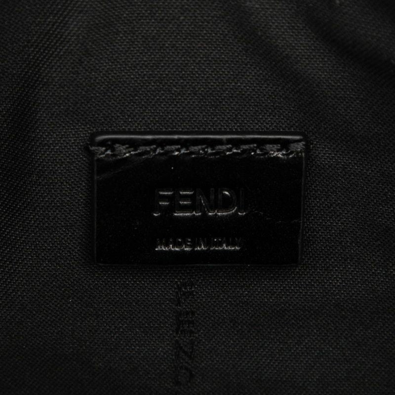 Fendi Louis Small 2-Way Shoulder Bag Black Grain Calf Leather