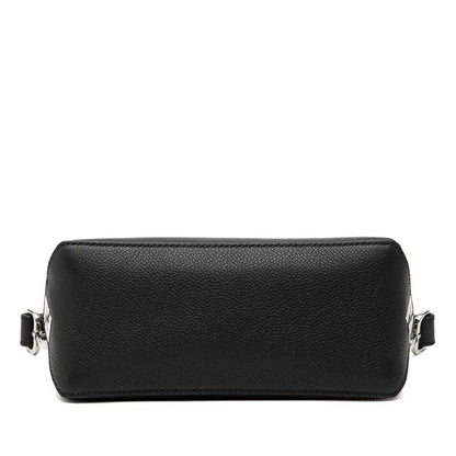 Fendi Louis Small 2-Way Shoulder Bag Black Grain Calf Leather
