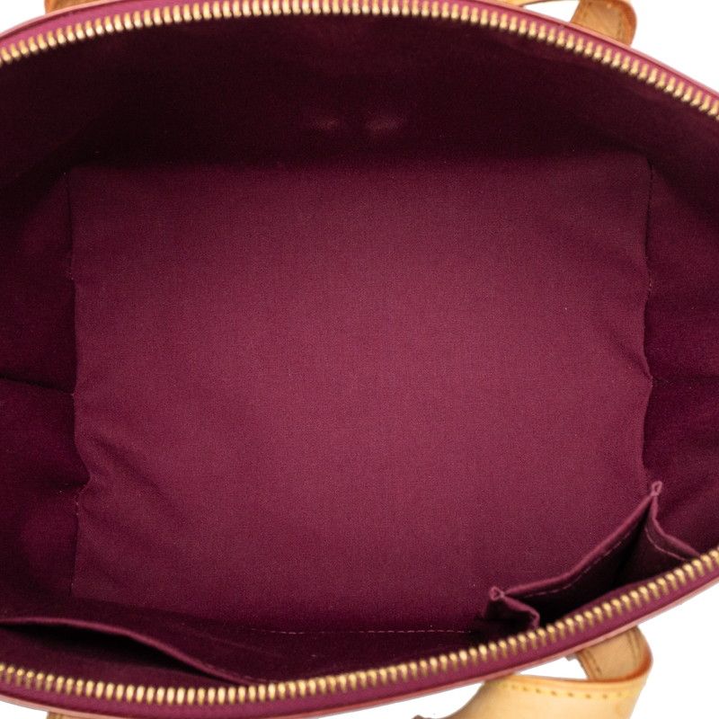 Louis Vuitton Monogram Vernis Bellevue PM Violette Purple Patent Leather Handbag Violet Purple