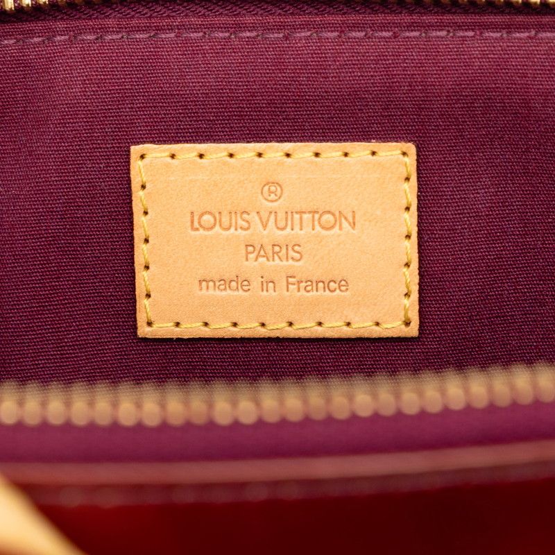 Louis Vuitton Monogram Vernis Bellevue PM Violette Purple Patent Leather Handbag Violet Purple