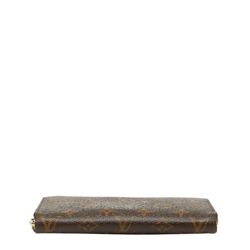 Louis Vuitton Monogram Zippy Wallet Zip Around Brown