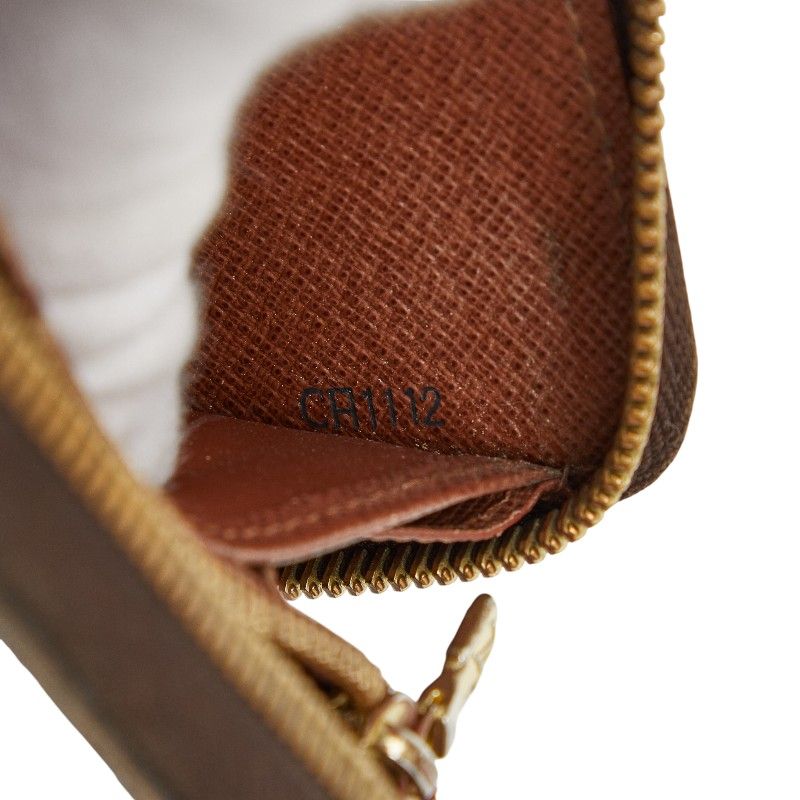 Louis Vuitton Monogram Zippy Wallet Zip Around Brown