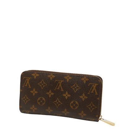 Louis Vuitton Monogram Zippy Wallet Zip Around Brown