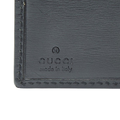 Gucci Interlocking Black Leather