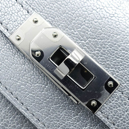 Hermes Wallet Kelly Long to Go Chevre Argen