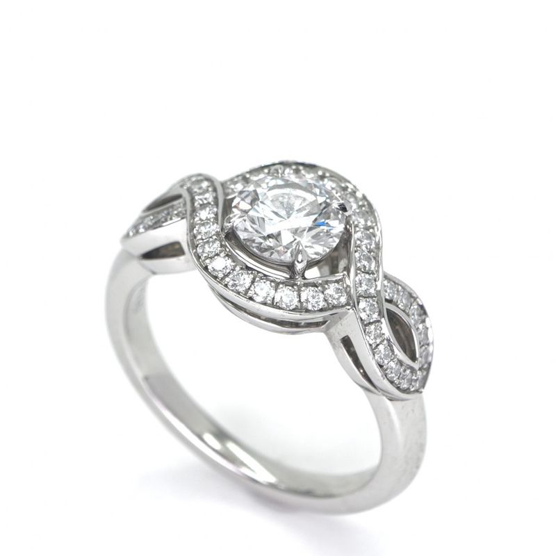 Harry Winston Lily Cluster Star Engagement Ring Bye