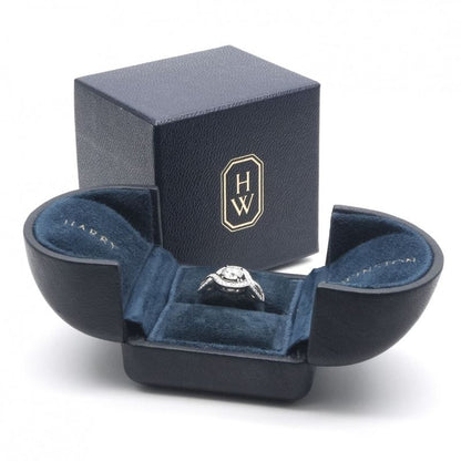 Harry Winston Lily Cluster Star Engagement Ring Bye