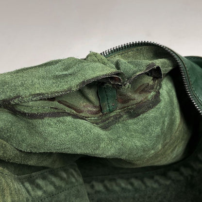 Bottega Veneta Intrecciato Tote Leather Green