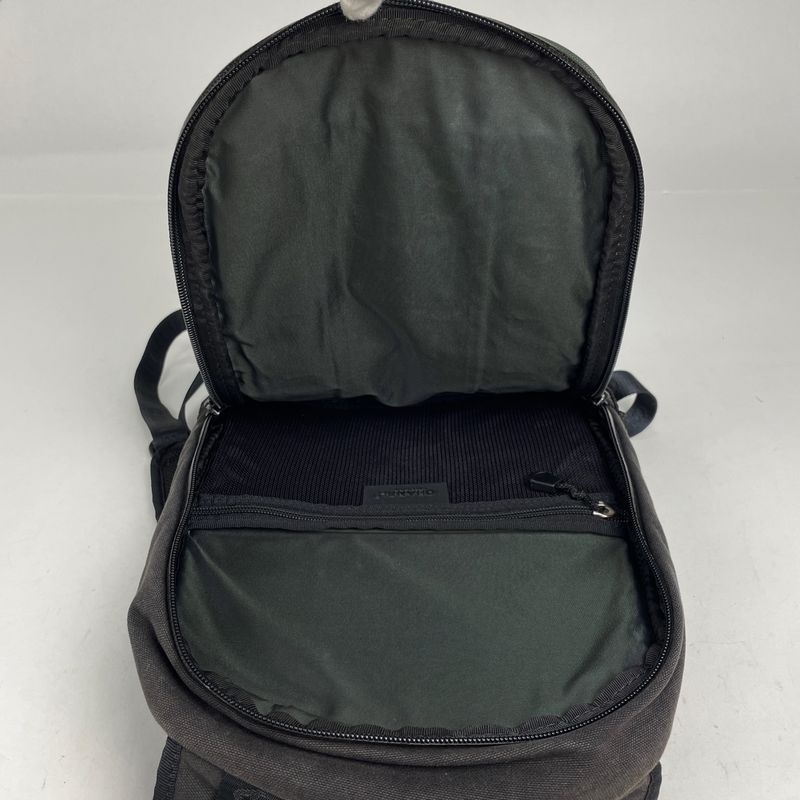 Chanel Sportsline Backpack CC Logo Canvas Black Green