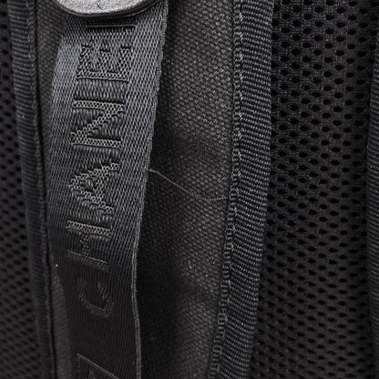 Chanel Sportsline Backpack CC Logo Canvas Black Green