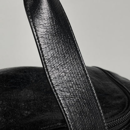 Balenciaga Logo Boston Bag Adidas Gym 2-Way Leather