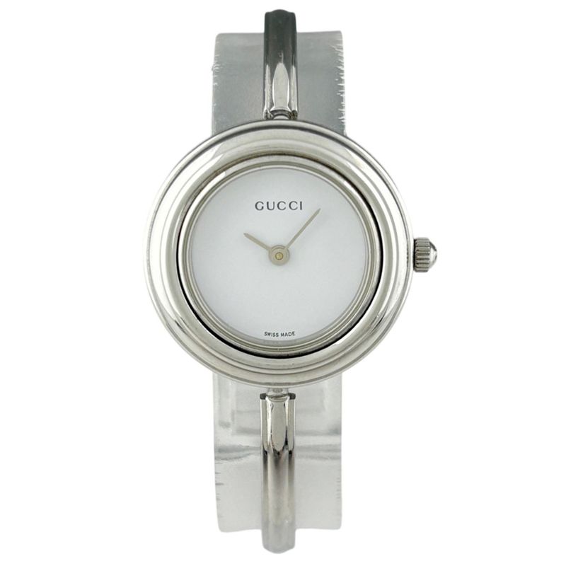 Gucci Change Bezel 11 Watch SS Quartz White