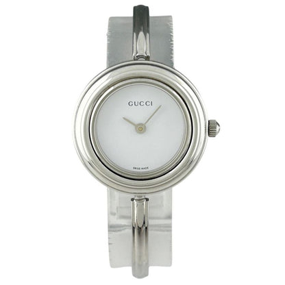 Gucci Change Bezel 11 Watch SS Quartz White