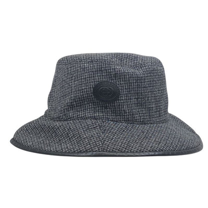 Gucci GG Plaid Reversible Bucket Hat Black Street Casual Trend