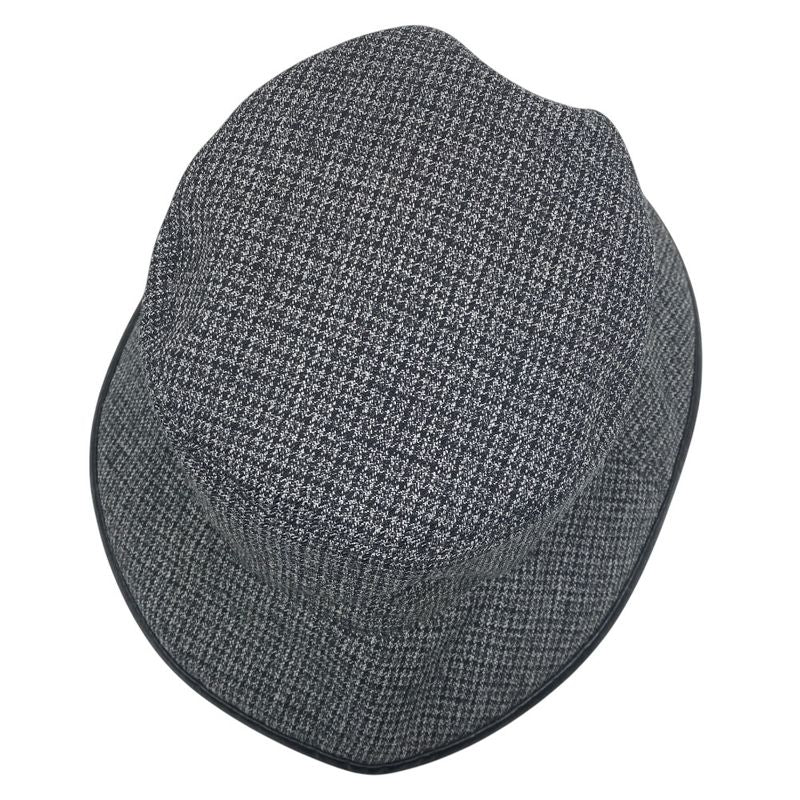 Gucci GG Plaid Reversible Bucket Hat Black Street Casual Trend