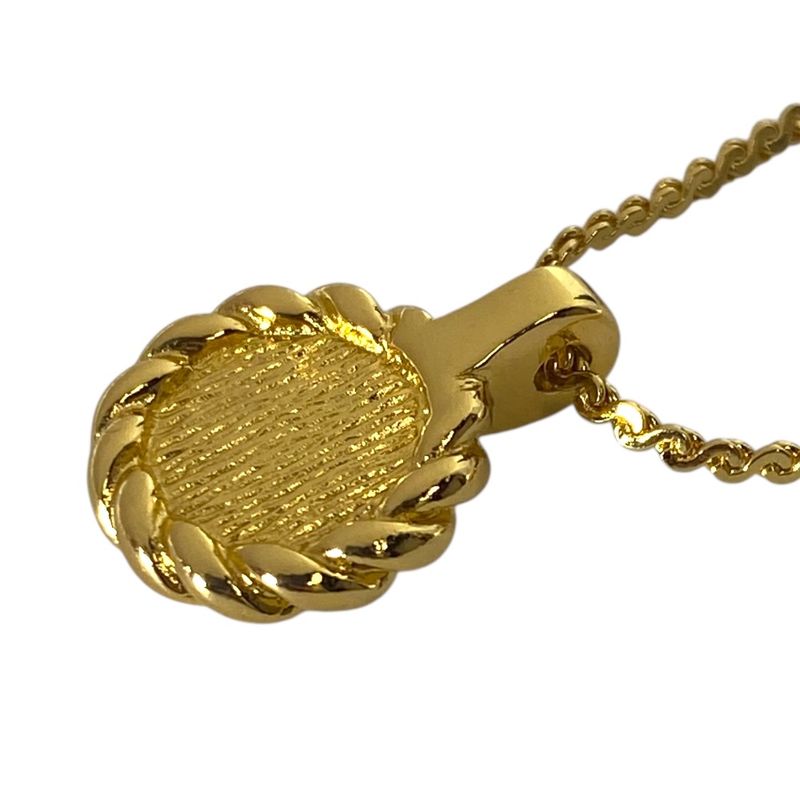 Dior Logo Necklace CD Gold Plated Gold Color