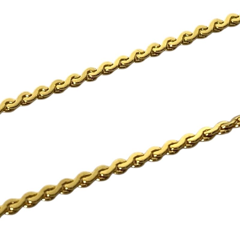 Dior Logo Necklace CD Gold Plated Gold Color