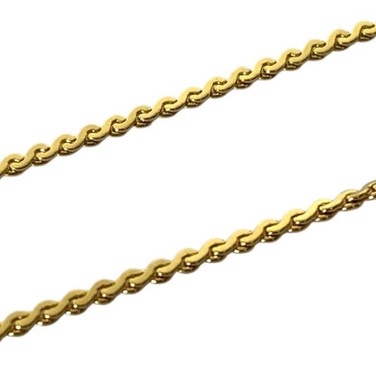 Dior Logo Necklace CD Gold Plated Gold Color