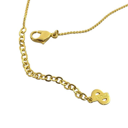 Dior Logo Necklace CD Gold Plated Gold Color