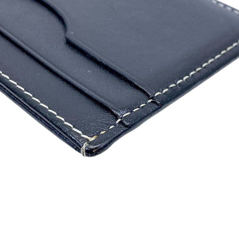 Loewe Card Case Logo Anagram Leather Black