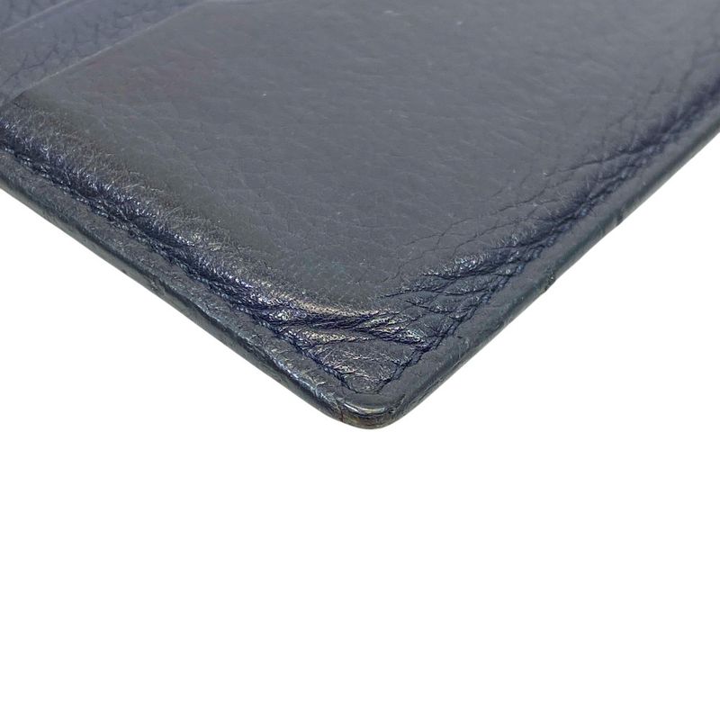 Loewe Card Case Logo Anagram Leather Black