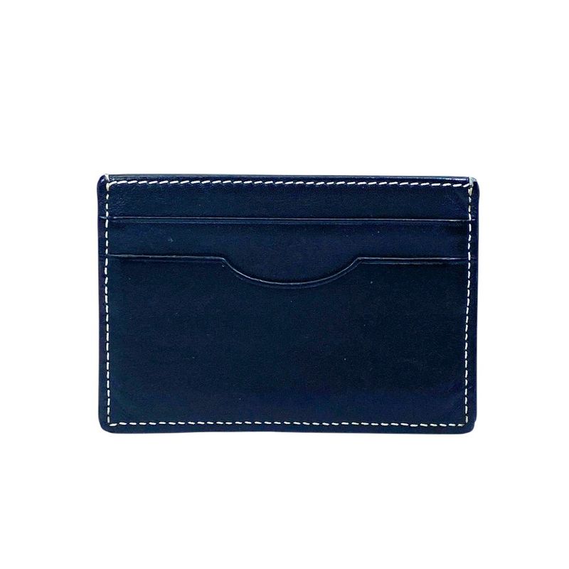 Loewe Card Case Logo Anagram Leather Black
