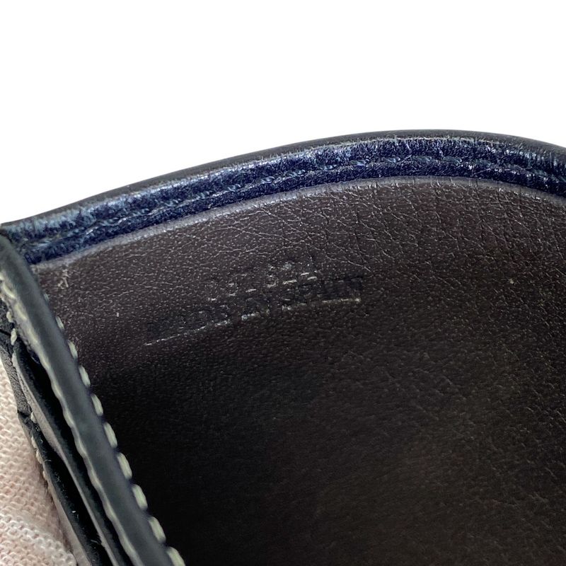 Loewe Card Case Logo Anagram Leather Black