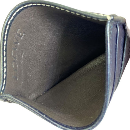 Loewe Card Case Logo Anagram Leather Black